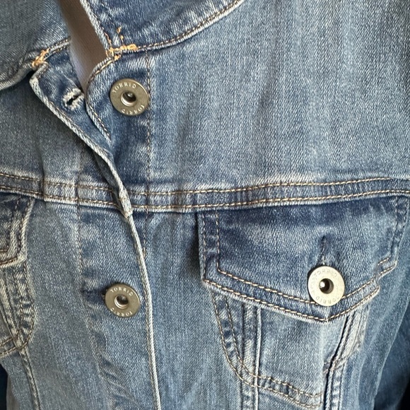 Torrid Denim Fitted Trucker Button down Jacket Size 3 - Picture 17 of 17